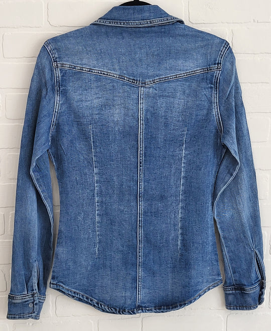 Shaken Jean Shirt