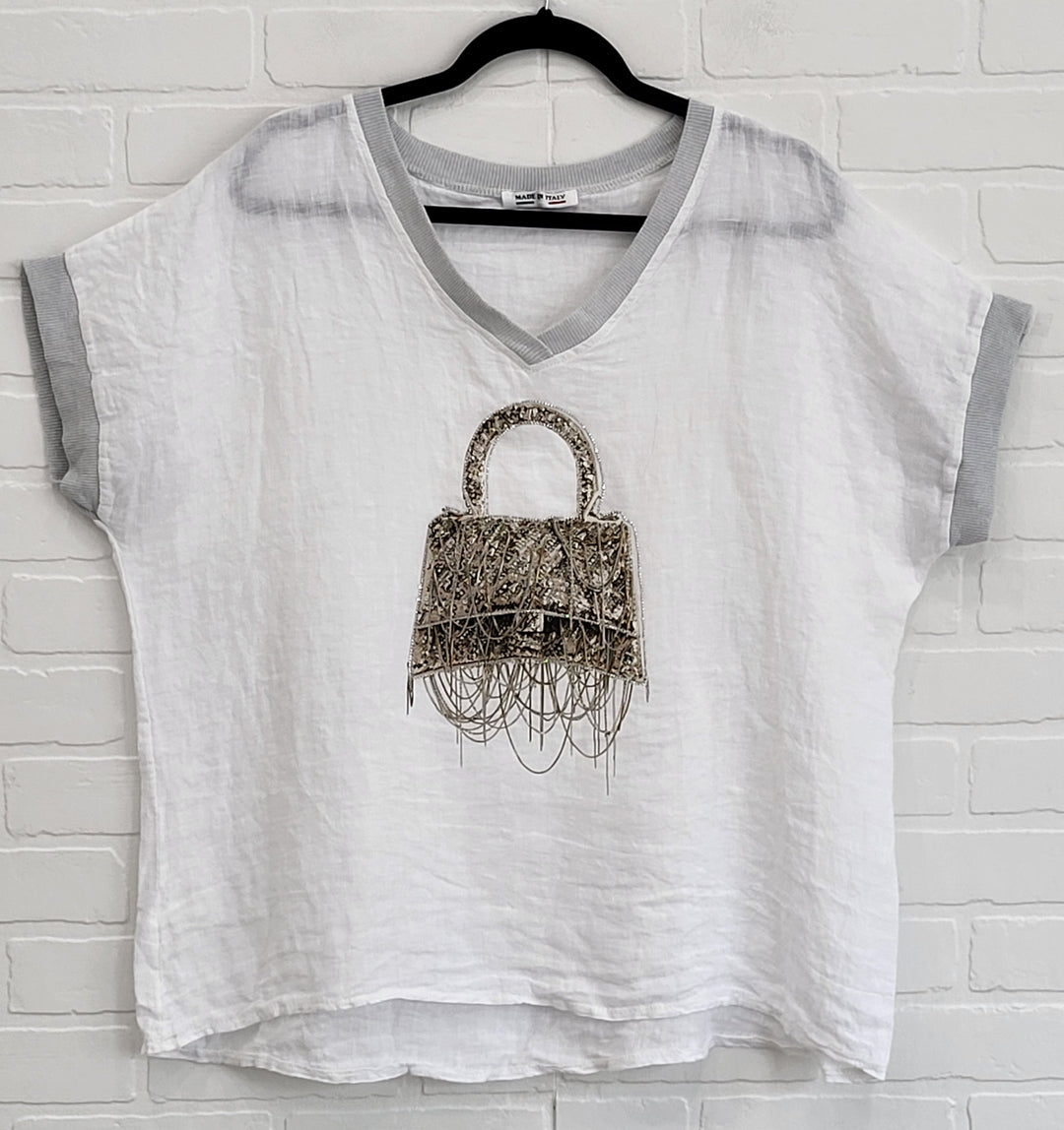 Dazzle Purse Tee