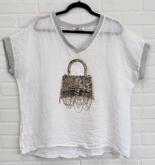 Dazzle Purse Tee