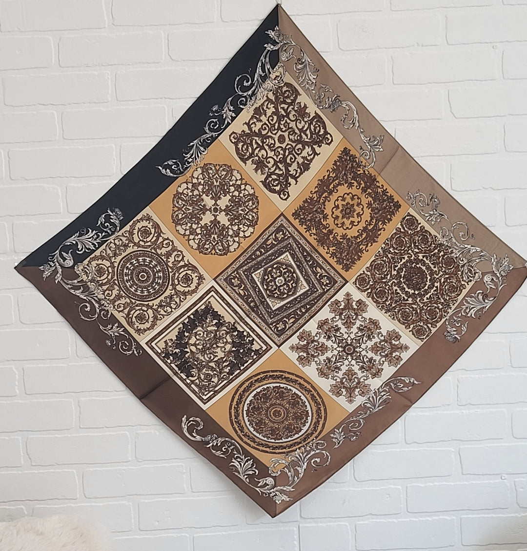 Square Printed Scarf