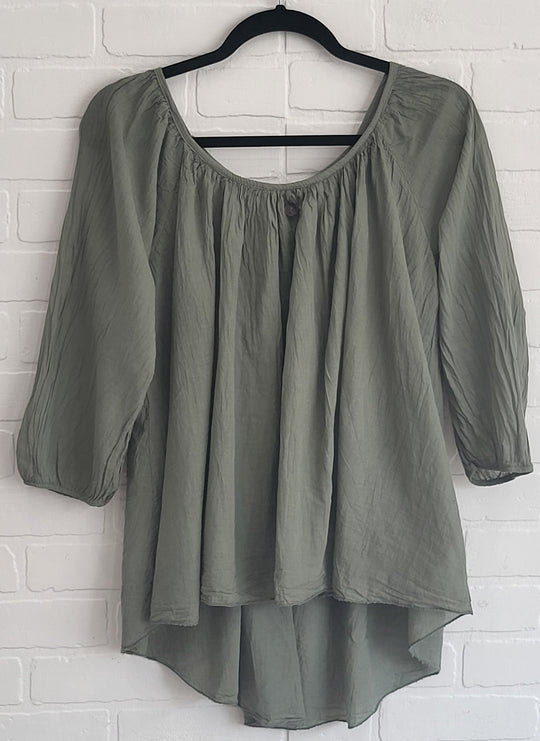 Boho Flowy Top