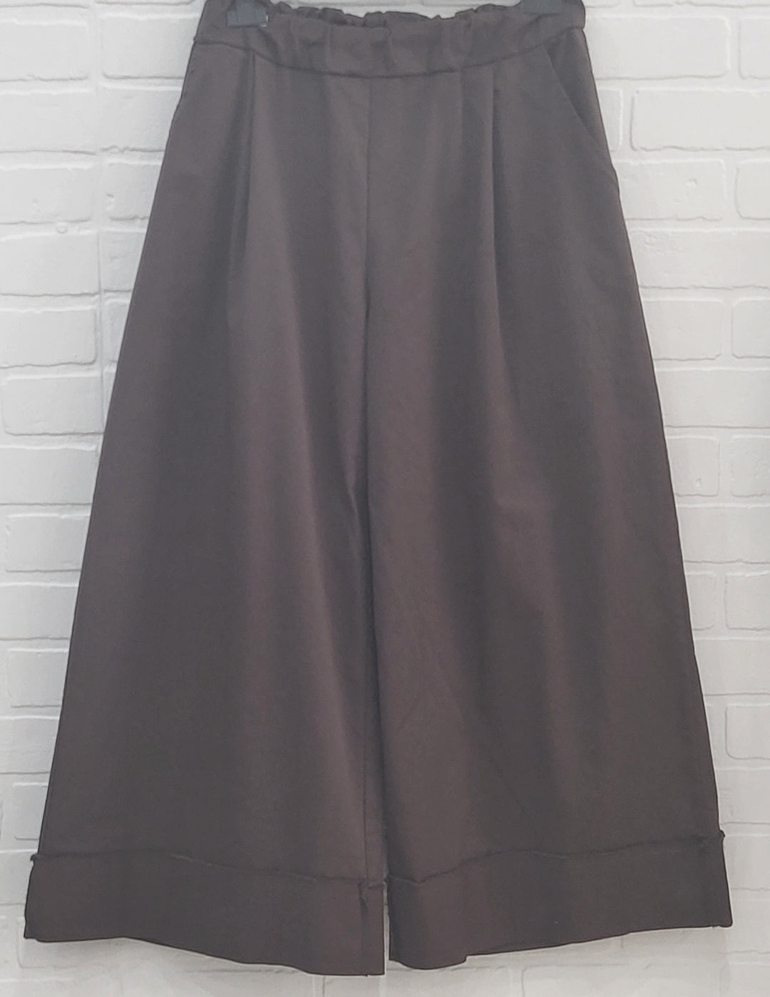 Wide Leg Croped Trousers