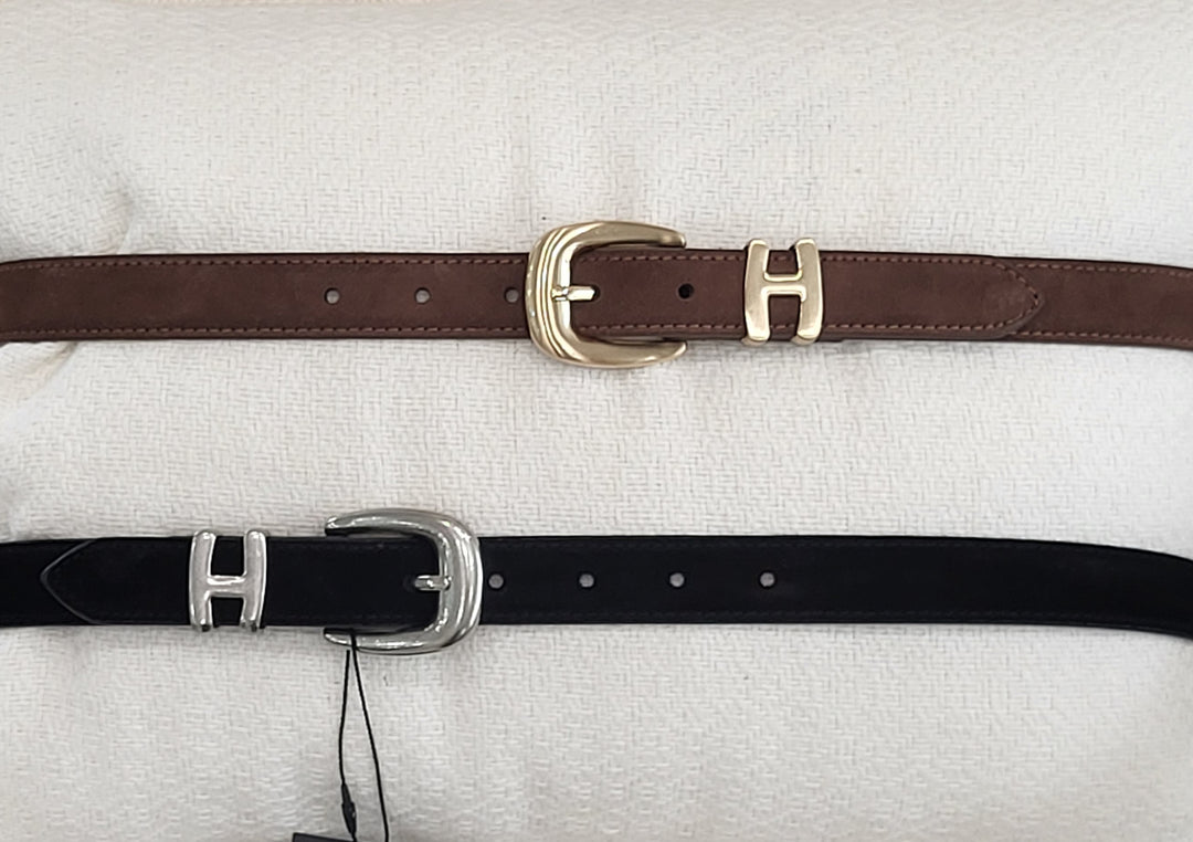 Retro Suede Belt