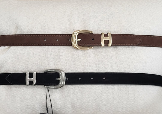 Retro Suede Belt