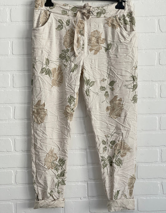 Floral Jogger Pants