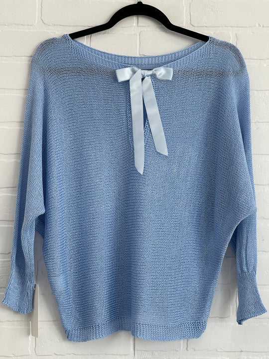 Olivia Bow Knit Top