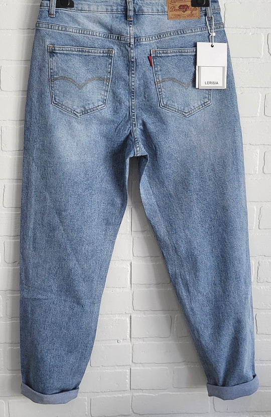 Lerisia Rhinestone Embellished Jeans