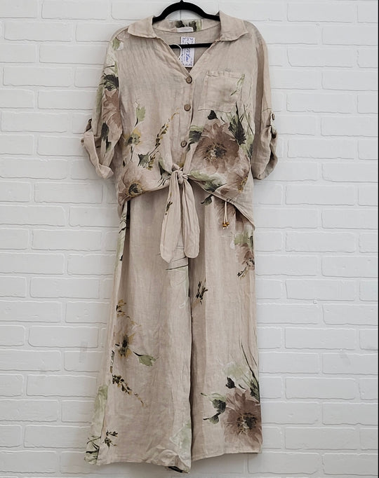 Floral Linen Set