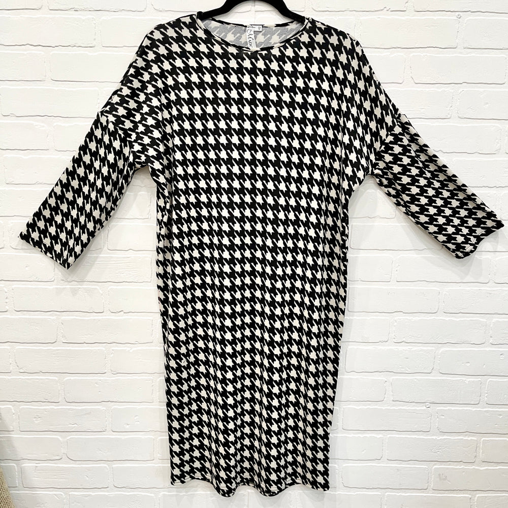 Madora Houndstooth dress