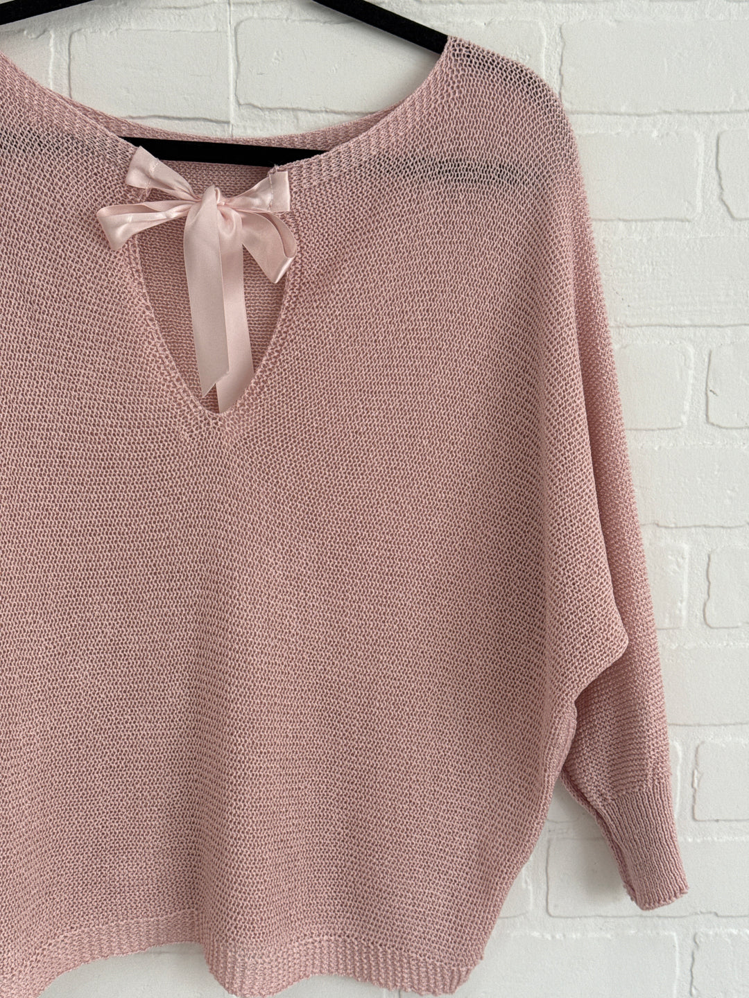 Olivia Bow Knit Top