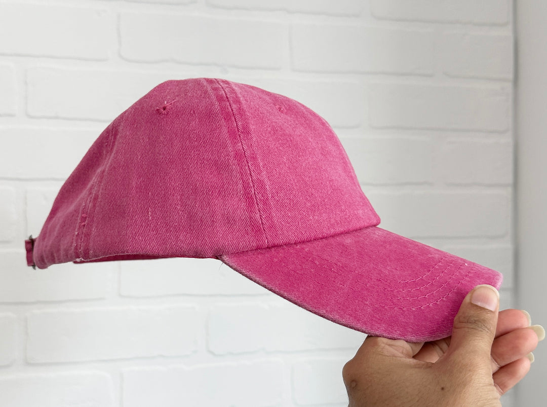 Casquette de baseball en coton