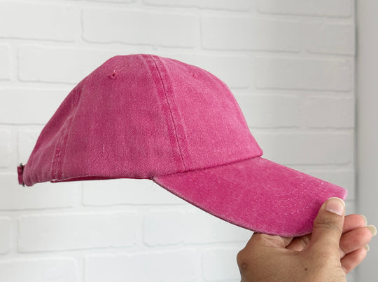 Casquette de baseball en coton