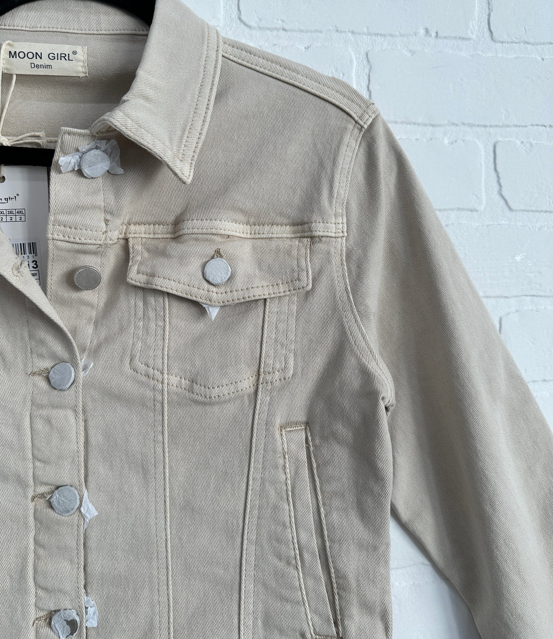 Misty Taupe jacket by Moon Girl