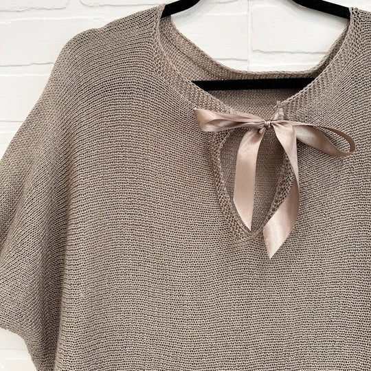 Olivia Bow Knit Top