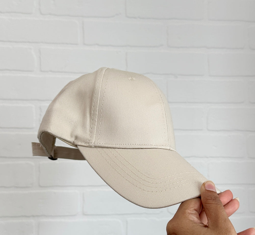 Casquette de baseball en coton