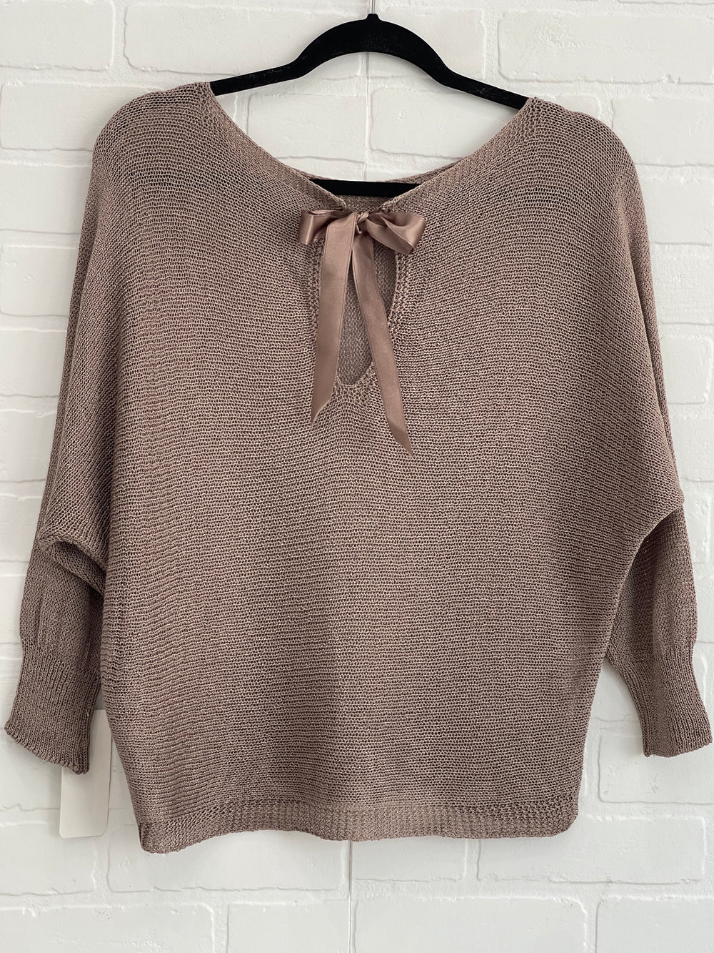 Olivia Bow Knit Top