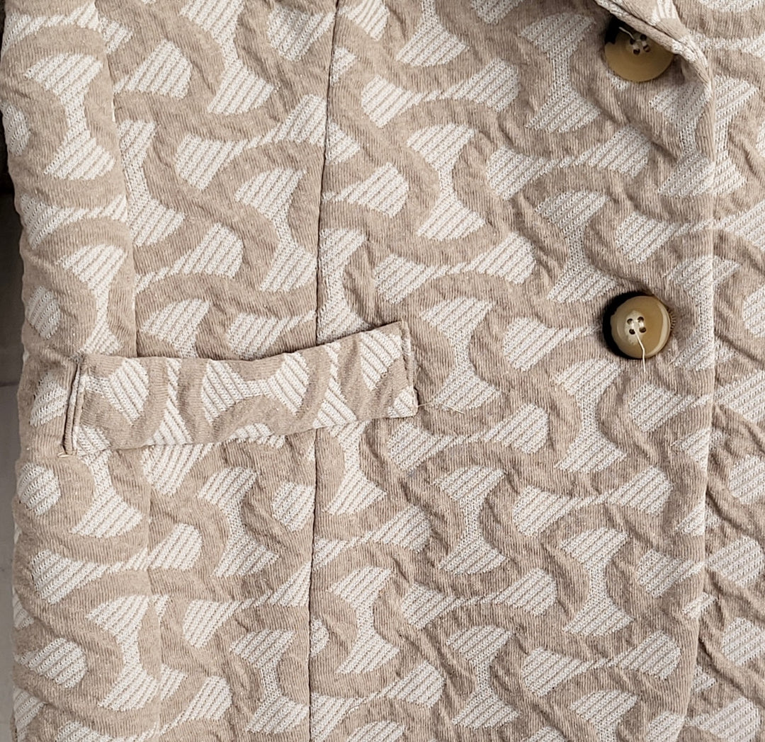 Minth Woven Pattern Blazer