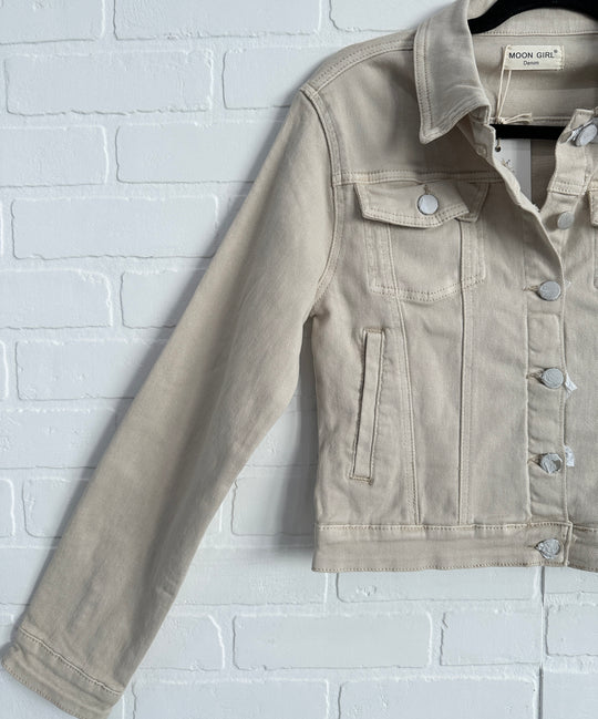 Misty Taupe jacket by Moon Girl
