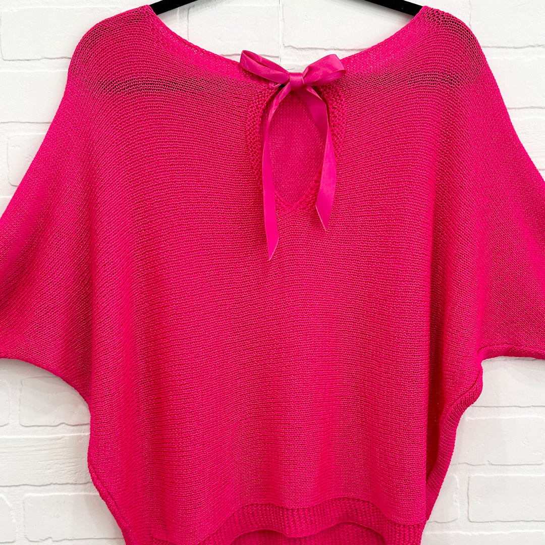 Olivia Bow Knit Top