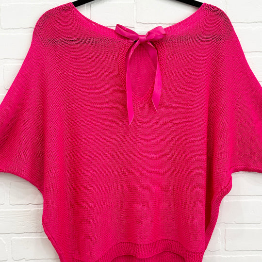 Olivia Bow Knit Top