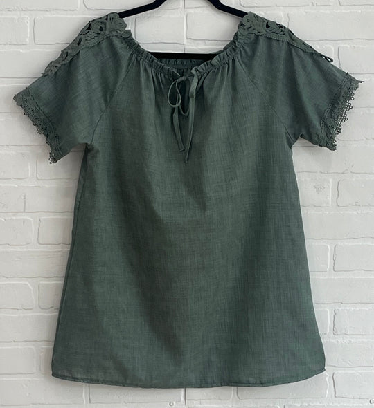 Deedee Peasant Top