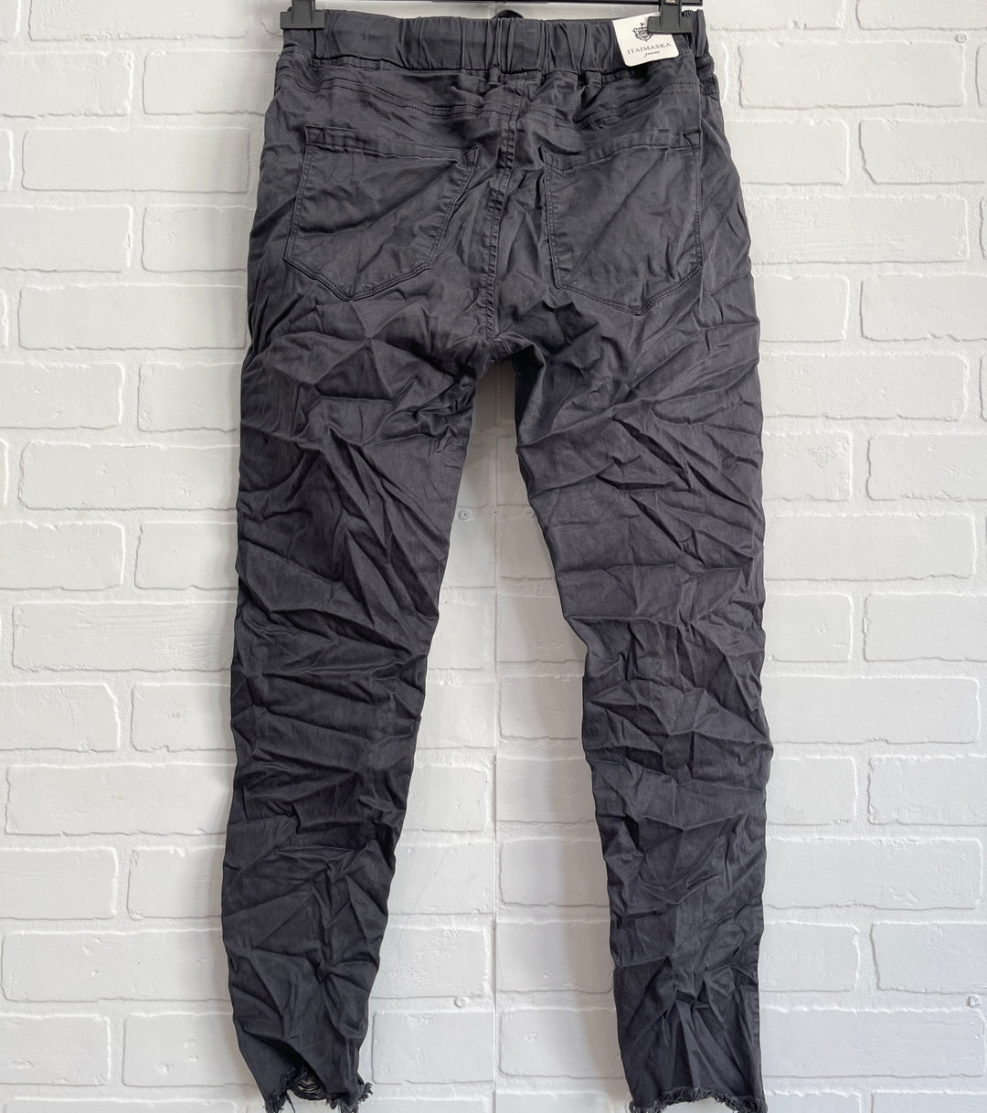 Itaimaska Raw Hem Joggers