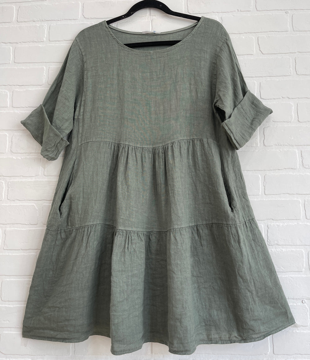 Fiona Linen Dress