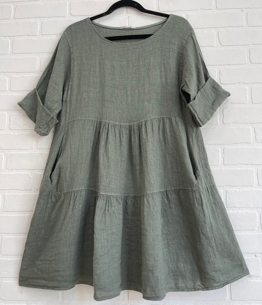Fiona Linen Dress