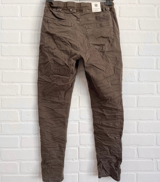 Pantalon de jogging marron Itamaska