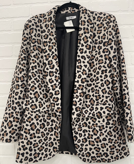 Sammie Animal Print Blazer