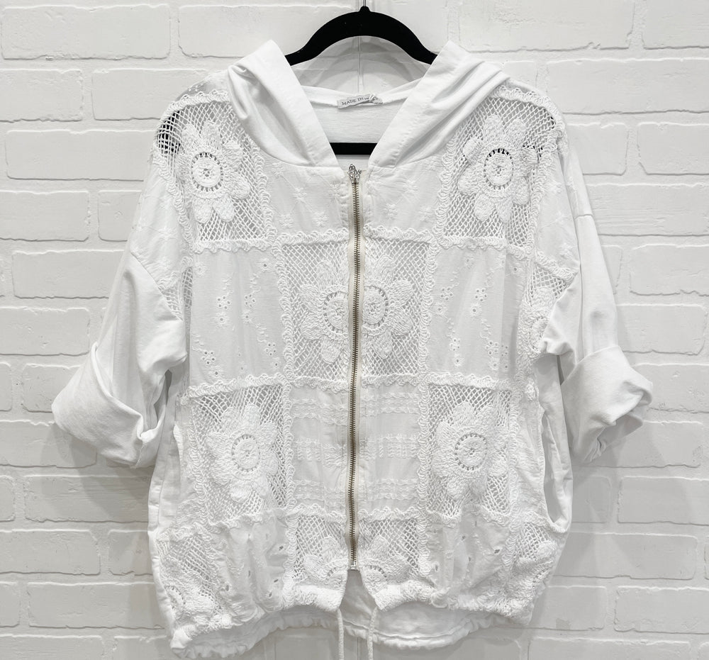 Dahlia Zip-Up Hoodie Jacket