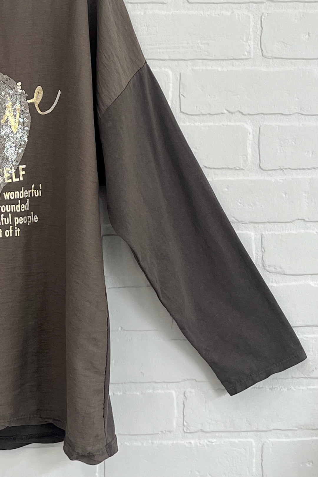 Believe In Yourself crew neck Top