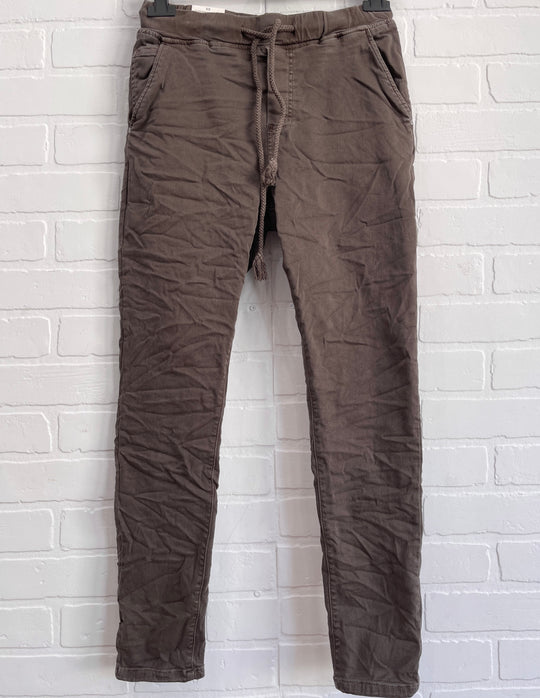 Pantalon de jogging marron Itamaska