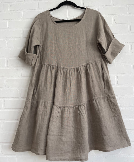 Fiona Linen Dress