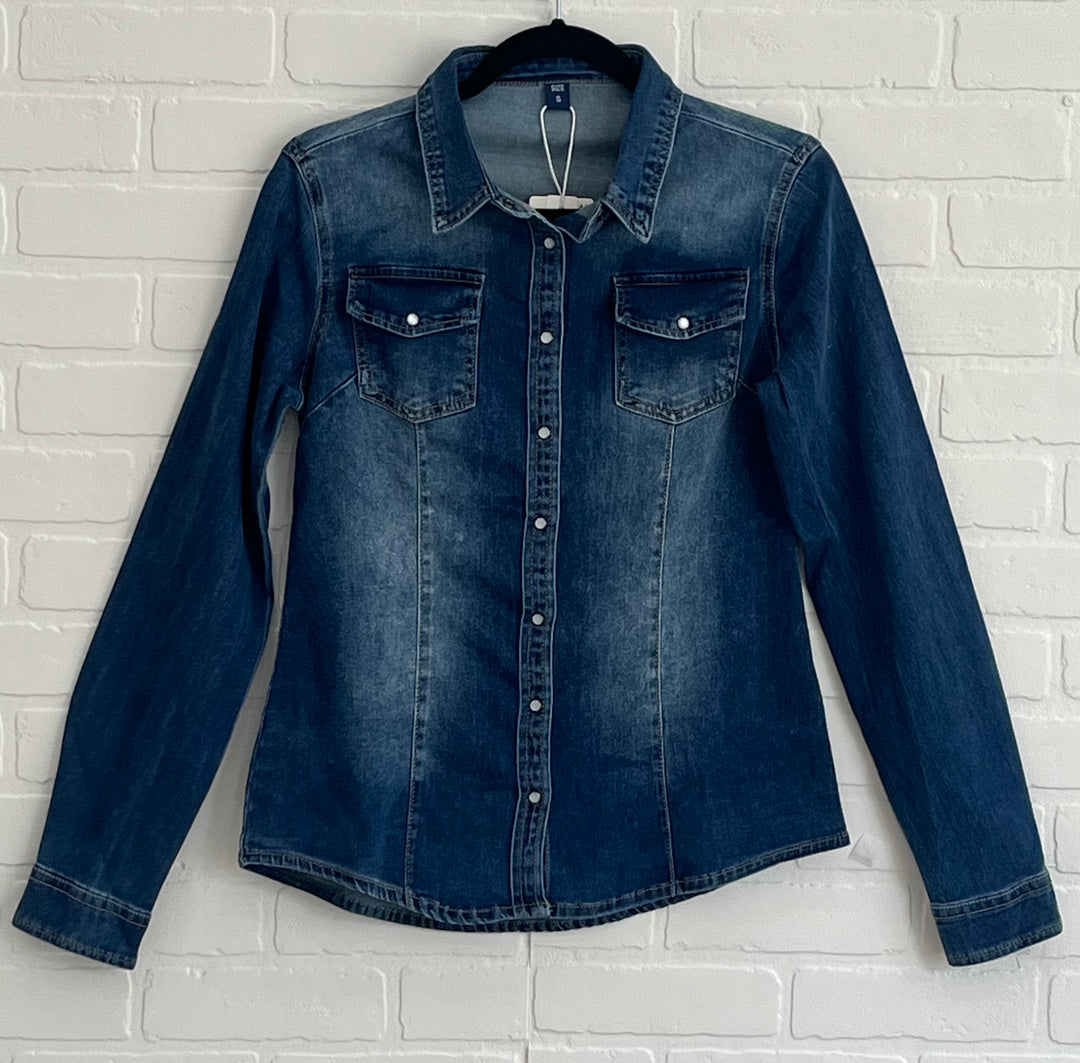 Moon Girl premium denim shirt