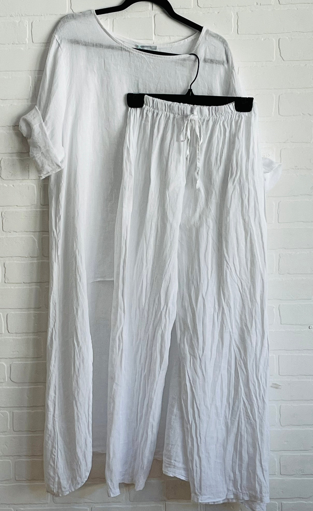 Ava 2 piece linen ensemble