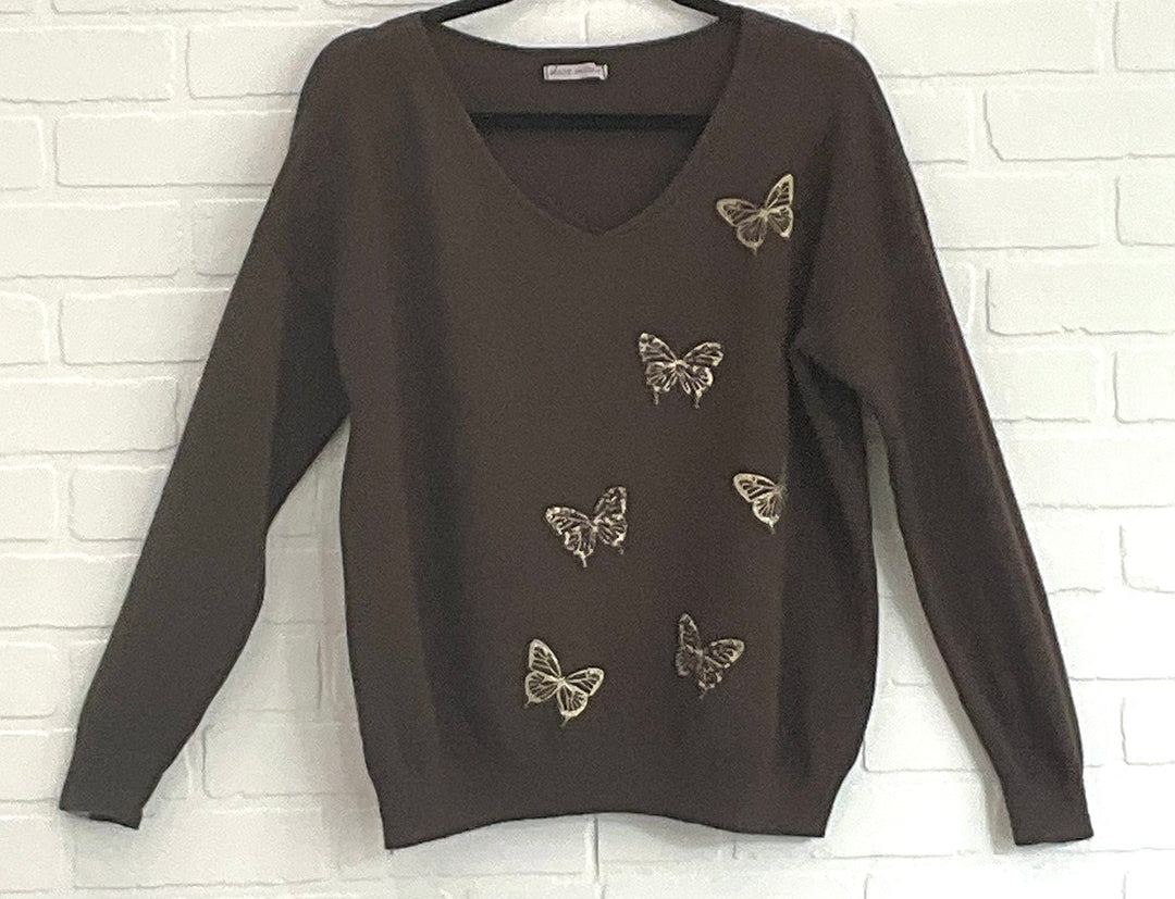 Butterfly bliss sweater