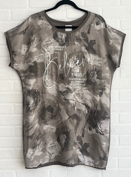Believe Tunic Dress