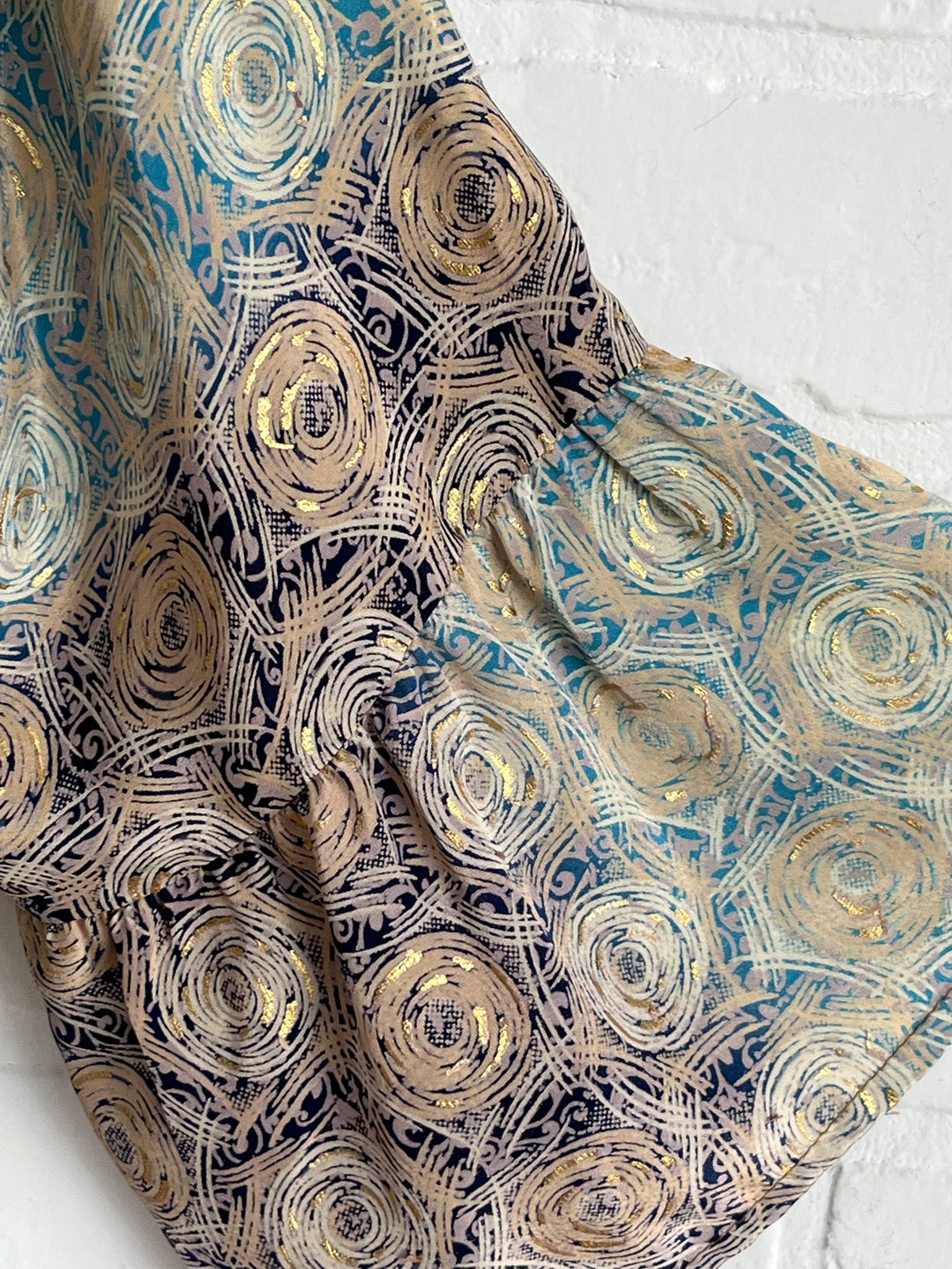 Misty Silk Bohemian Dress