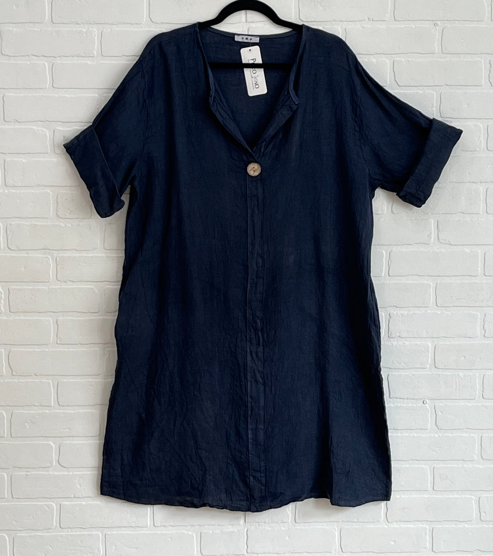 Darla Linen Dress