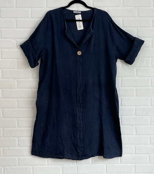 Darla Linen Dress