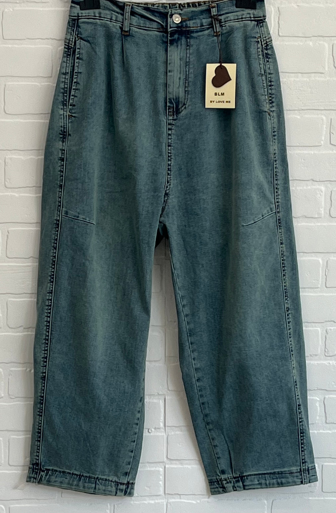 BLM Vintage denim barrel jeans