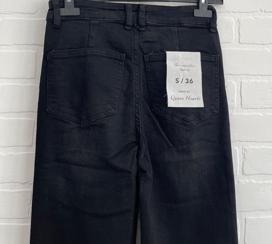 Queen Black Denim Jeans