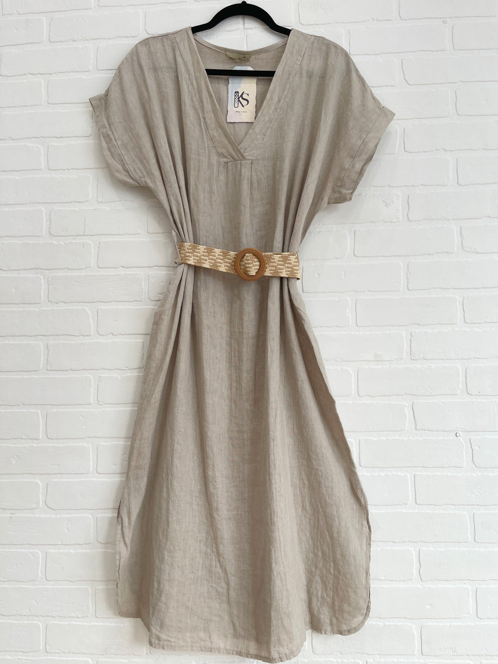 Lucie Linen Dress