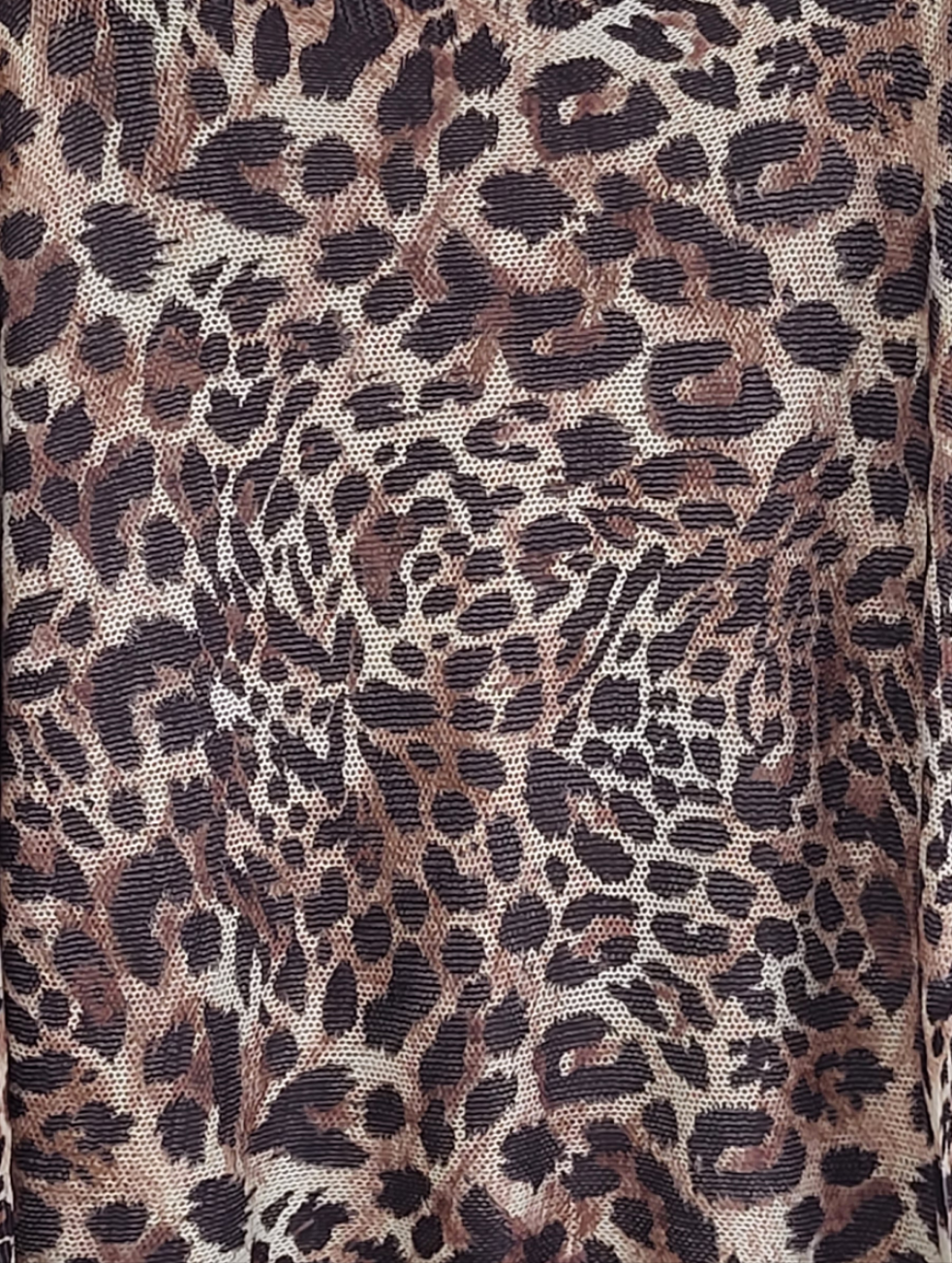 Cheetah batwing sweater