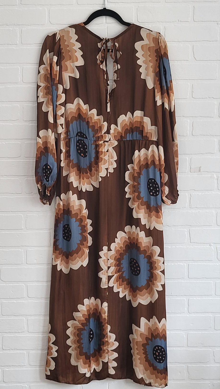 Angelina floral satin dress
