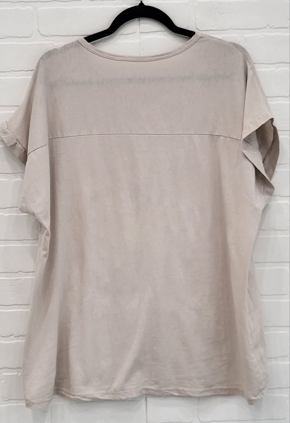 Golden Petal Relaxed Fit Top