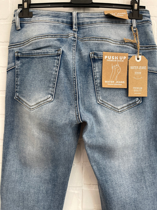 Sparkly Jeans Medium Wash