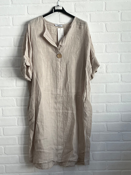 Darla Linen Dress