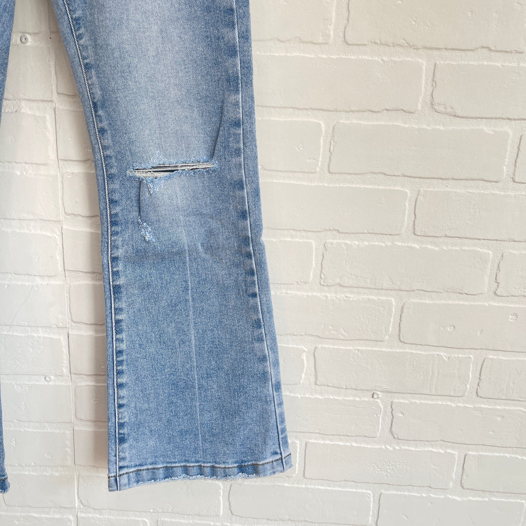 Queen of Hearts Distressed Jeans
